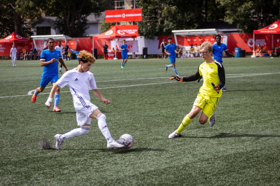 Northwest Territories goalkeepers tend to have their work cut out. Lucas Pedersen produced save after save during week one, helping the NWT to a series of respectable scorelines against much bigger opponents.
