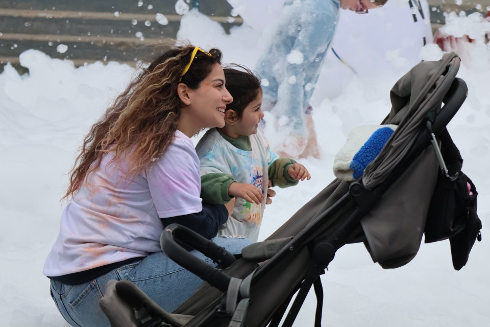 A foam finish. Aastha Sethi/Cabin Radio