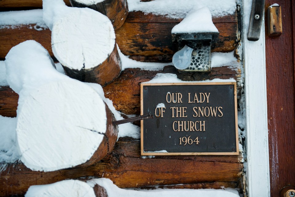 Our Lady of the Snows church in Colville Lake. Photo: Pat Kane