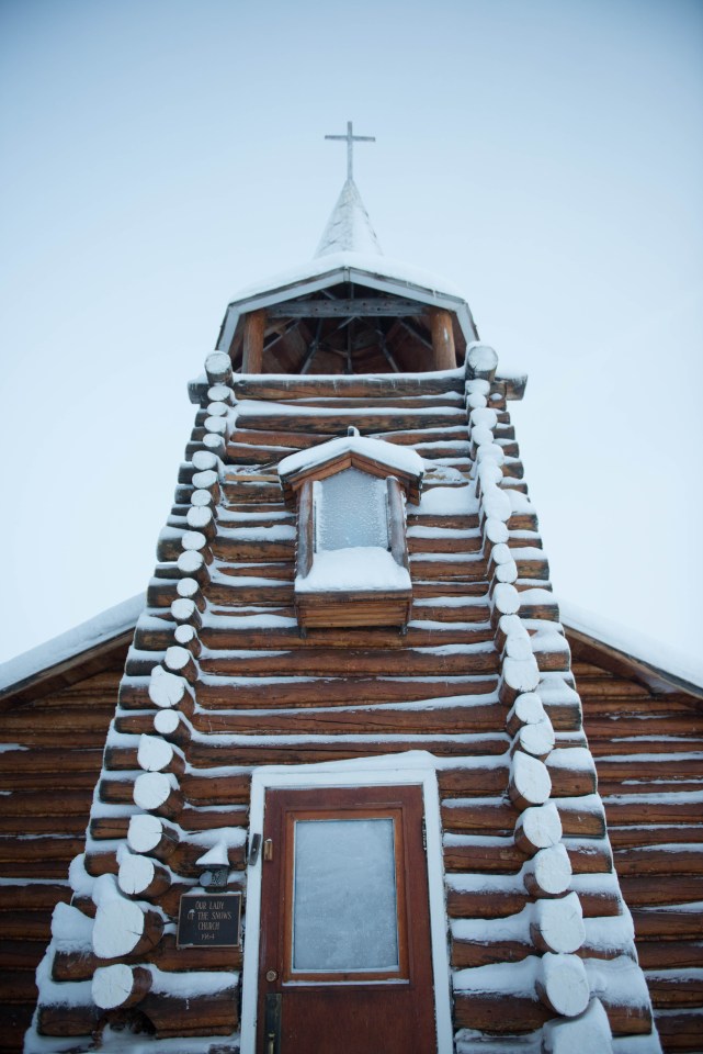 Our Lady of the Snows church in Colville Lake. Photo: Pat Kane