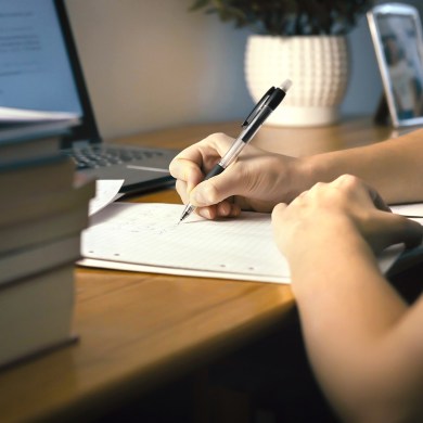A student at work. Tero Vesalainen/Dreamstime