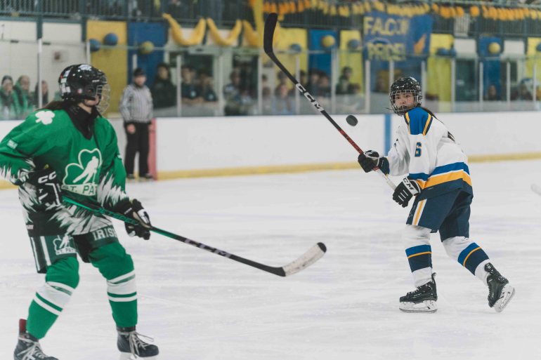 Action between Sir John and St Pat's. Sarah Pruys/Cabin Radio