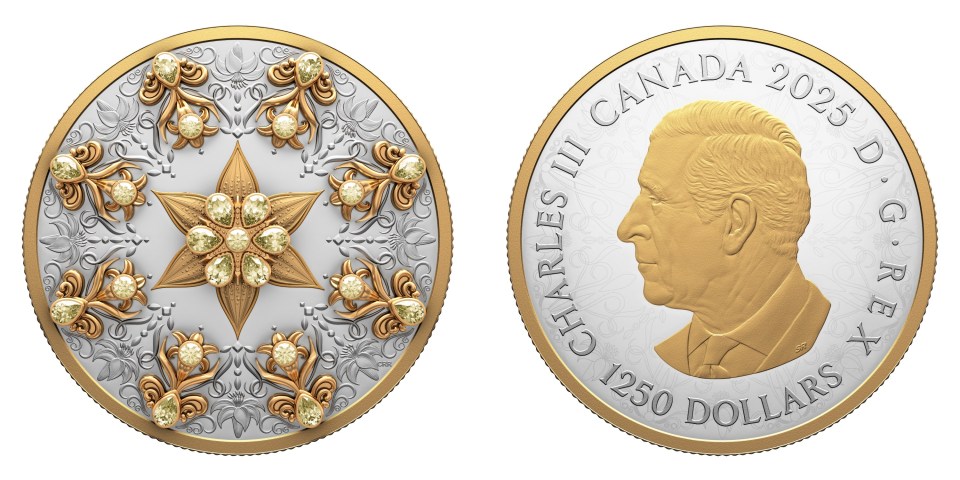 The Brilliance coin. Photos: Royal Canadian Mint