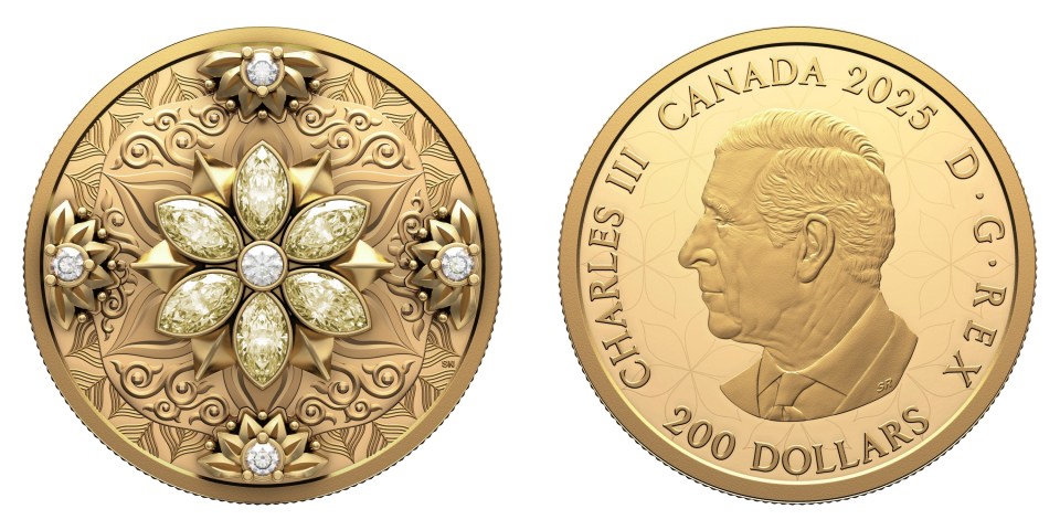 The Radiance coin. Photos: Royal Canadian Mint