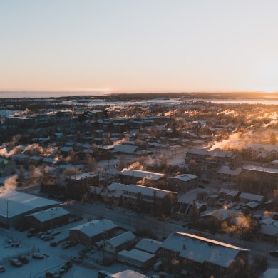Homes in Yellowknife. Sarah Pruys/Cabin Radio