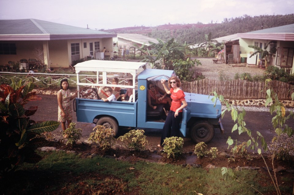 Juanita on Nonoc Island in 1973. Photo submitted by Rick Krupa