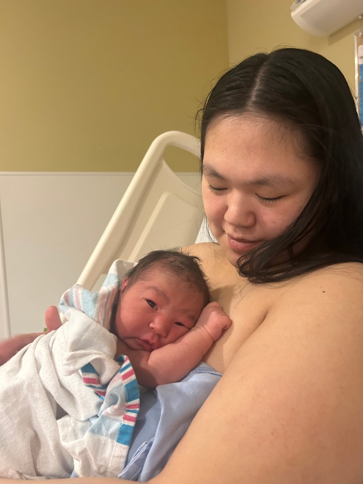 Winnie Marie with mom Starr Elanik. Photo: Submitted