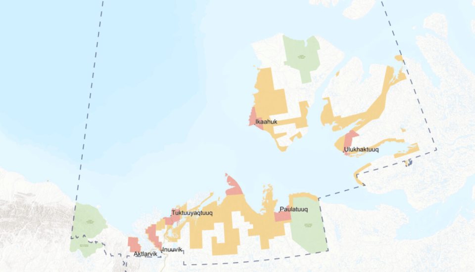 An IRC map of its six communities.
