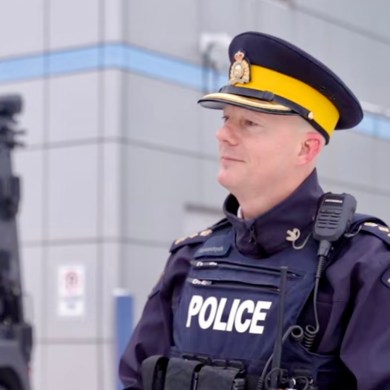 Supt Chris Romanchych, officer in charge of RCMP G Division criminal operations. Sarah Pruys/Cabin Radio