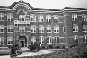 A federal archive photo of Charles Camsell Indian Hospital.