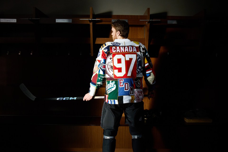 The reverse of the jersey. Photo: Rogers