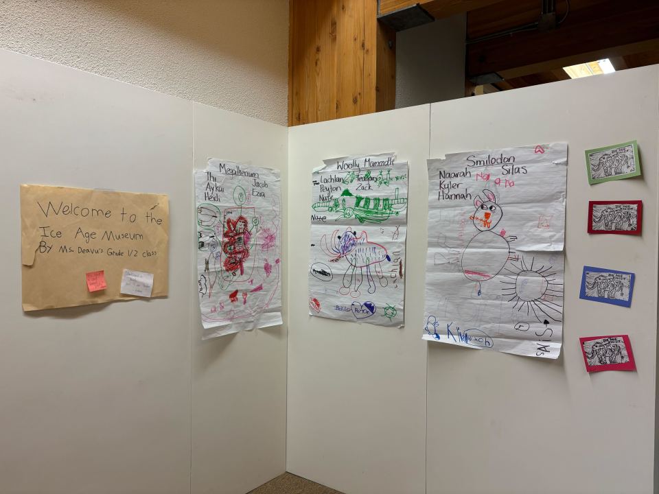 The exhibit at the Prince of Wales Northern Heritage Centre. Jasmine Nasogaluak/Cabin Radio