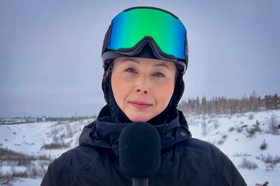 Alongside NWT coaches, Stephanie Rose was one of the coaches who travelled from British Columbia for the clinic. Emily Blake/Cabin Radio