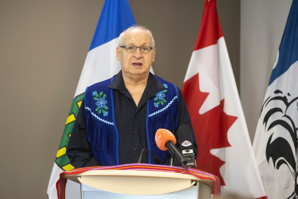 North Slave Métis Alliance President Marc Whitford. Ollie Williams/Cabin Radio