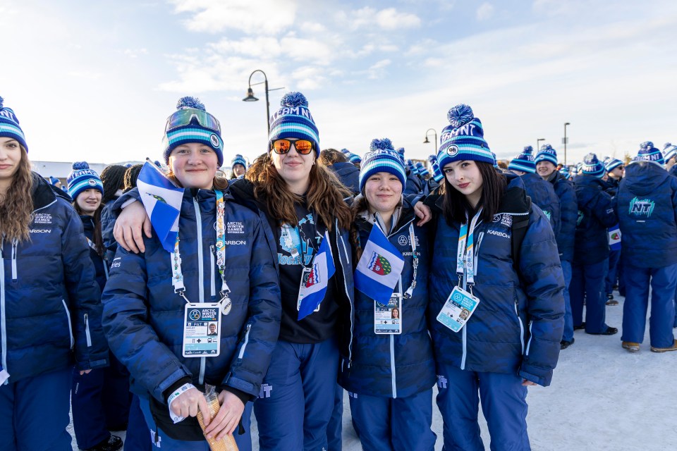 Some sports like hockey, futsal, basketball and curling began on Sunday. Most get under way on Monday. Ollie Williams/Team NT