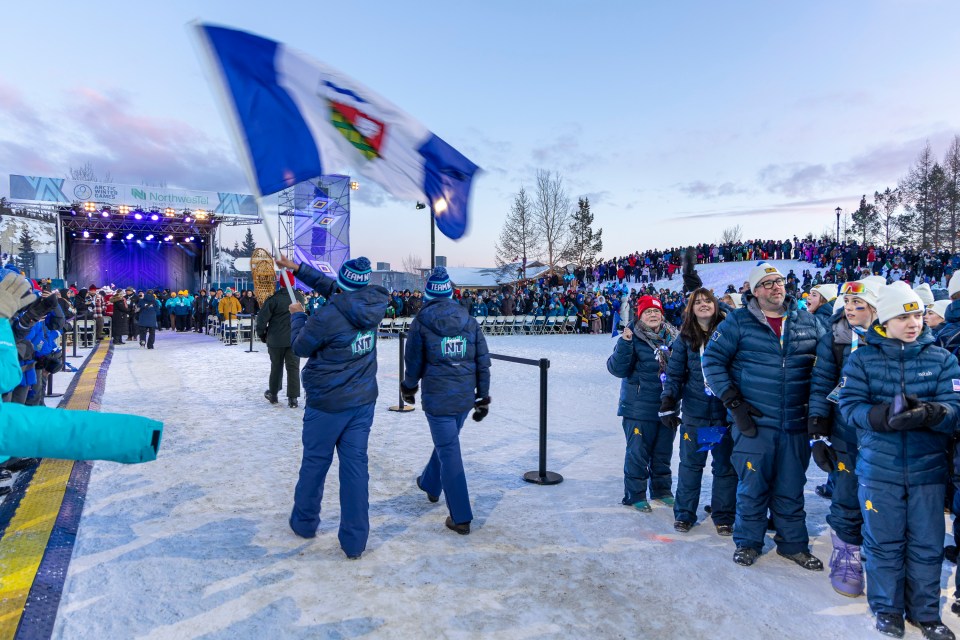 By 9:30pm, most athletes were back at the schools they're using as accommodation for a pizza party. Ollie Williams/Team NT