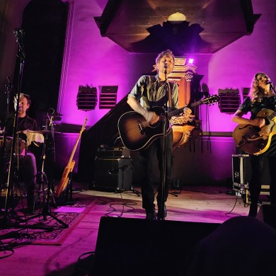 Great Lake Swimmers in a photo published to their Facebook page in 2024.