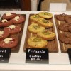 Cookies on display at North Chocolate in April 2026. Aastha Sethi/Cabin Radio