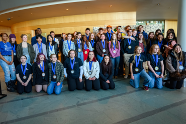 Skills Canada NWT 2026 Territorial Competition participants in a photo submitted by the organizers.