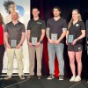Tobi Taylor, second from right, receives her PHE Canada Impact Award in Vancouver. Photo: Submitted