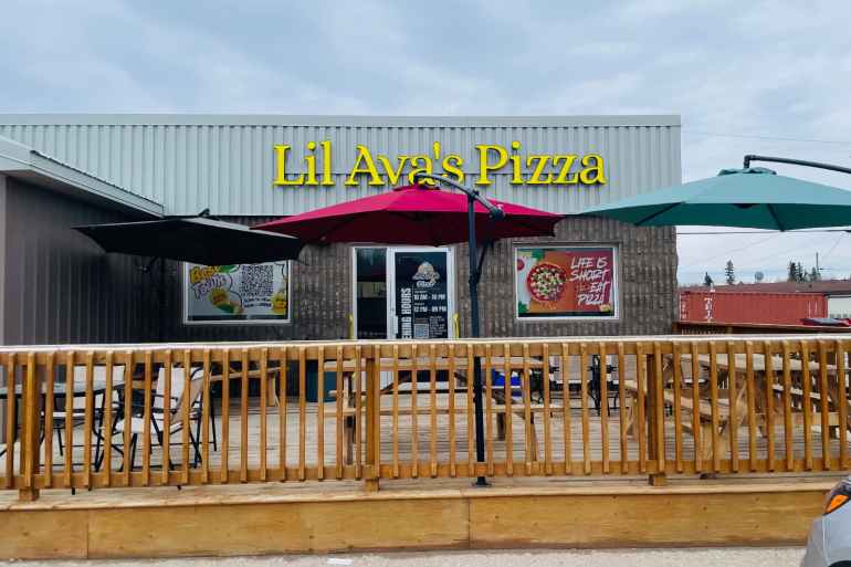 Lil Ava's Pizza and Pasta in Hay River. Photo: Submitted