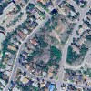 A Google Maps satellite image of the green space between Burwash Drive, left, and Con Road, right.