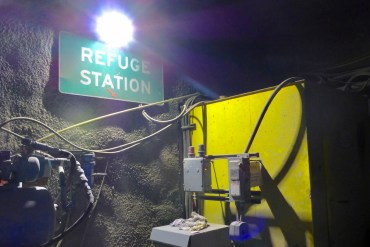 A refuge station underground at the Ekati diamond mine. Photo: GNWT