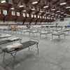 Fort Smith's evacuation centre is seen in a photo submitted by Dana Fergusson.
