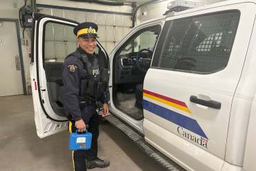 Andrew Nunez is seen in a photo published by NWT RCMP.