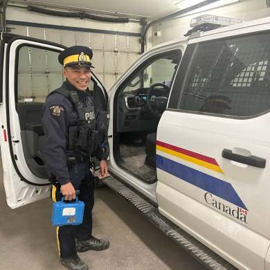 Andrew Nunez is seen in a photo published by NWT RCMP.