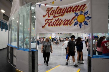The 2026 Kalayaan Festival at the multiplex. Kai Wilson/Cabin Radio