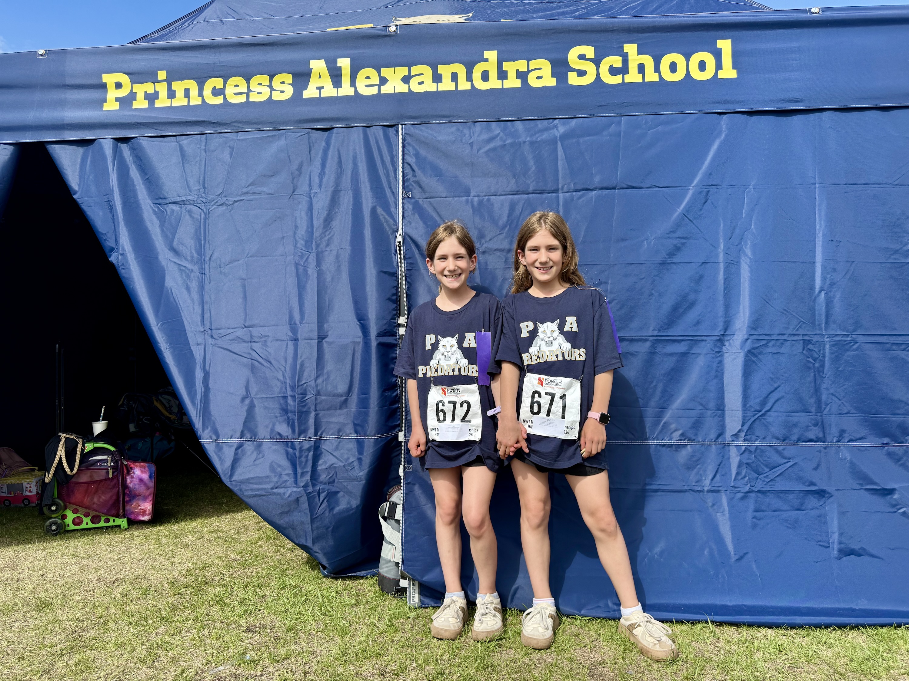 Runners Path Field Twin telepathy? Sisters prove inseparable at Track and Field