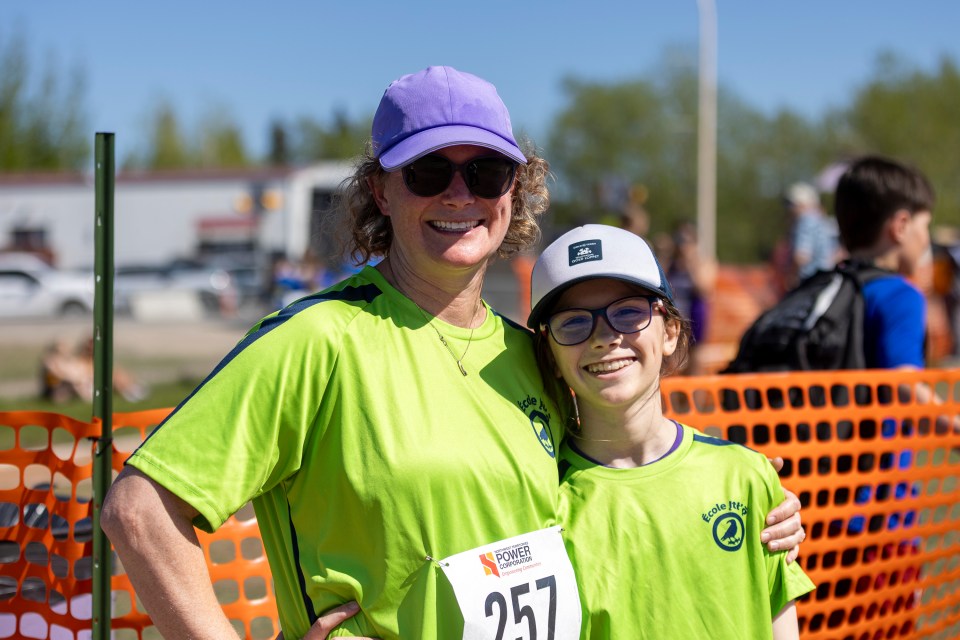 Annie Casson, left, and daughter Maggie. Ollie Williams/Cabin Radio