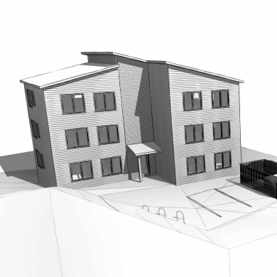 A Passive Design Solutions drawing of the proposed Findlay Point development.
