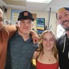 Cows Go Moo singer Luke Welsh and drummer Hannah Welsh join Mornings at the Cabin hosts Jesse Wheeler and Scott Letkeman. Scott Letkeman/Cabin Radio