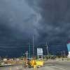 A storm over Yellowknife on July 9, 2026. Photo: Yvonne Cli-Horassi