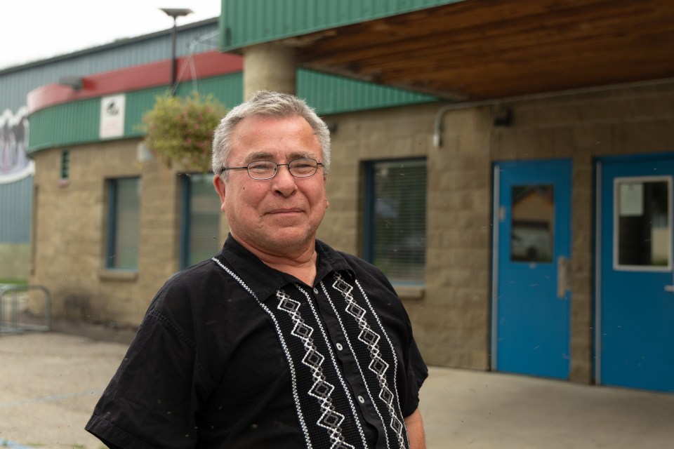 Mayor of Fort Simpson Les Wright. Claire McFarlane/Cabin Radio