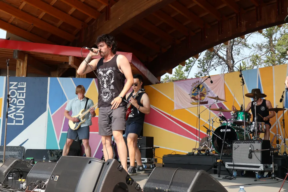 Sun Starved, Main Stage Showdown winners. Eshana Gohil/Cabin Radio
