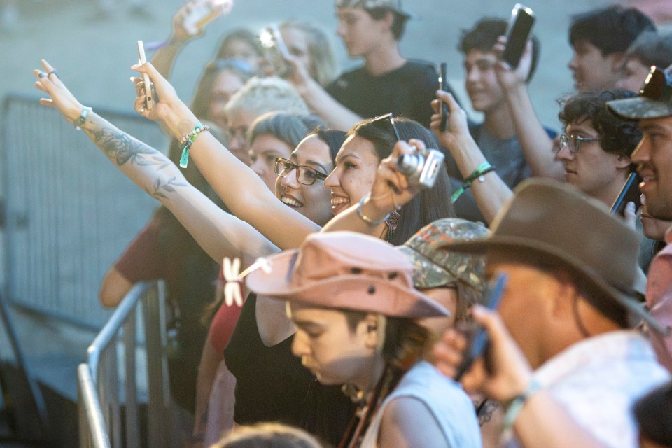 The crowd for Cadence Weapon. Kai Wilson/Cabin Radio