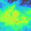 A Windy.com forecast of rain accumulation over July 9-13, 2026 in the Dehcho.