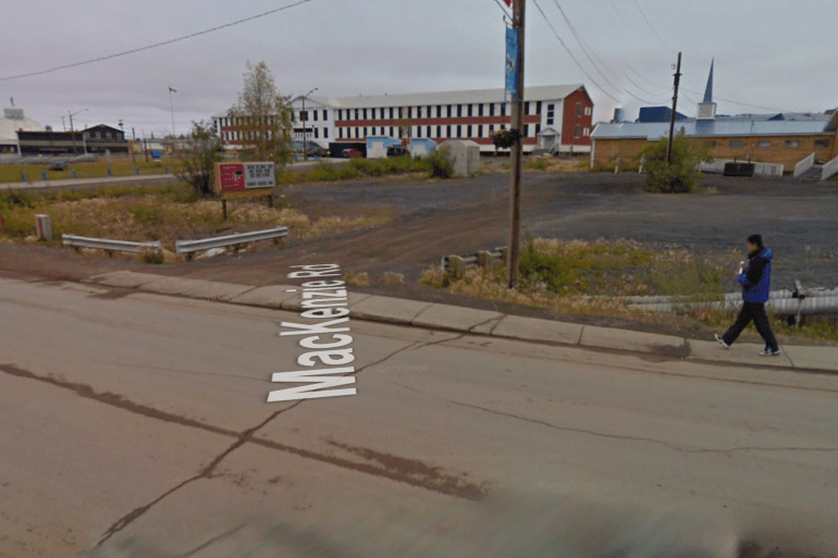 A Google Street View image from 2009, the latest available, shows Inuvik's Sir Alexander Mackenzie School, which was demolished more than a decade ago.