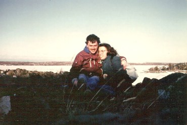 Kevin O'Reilly and Suzette Montreuil in a photo that he says was taken on their first date in 1986. Photo: Submitted