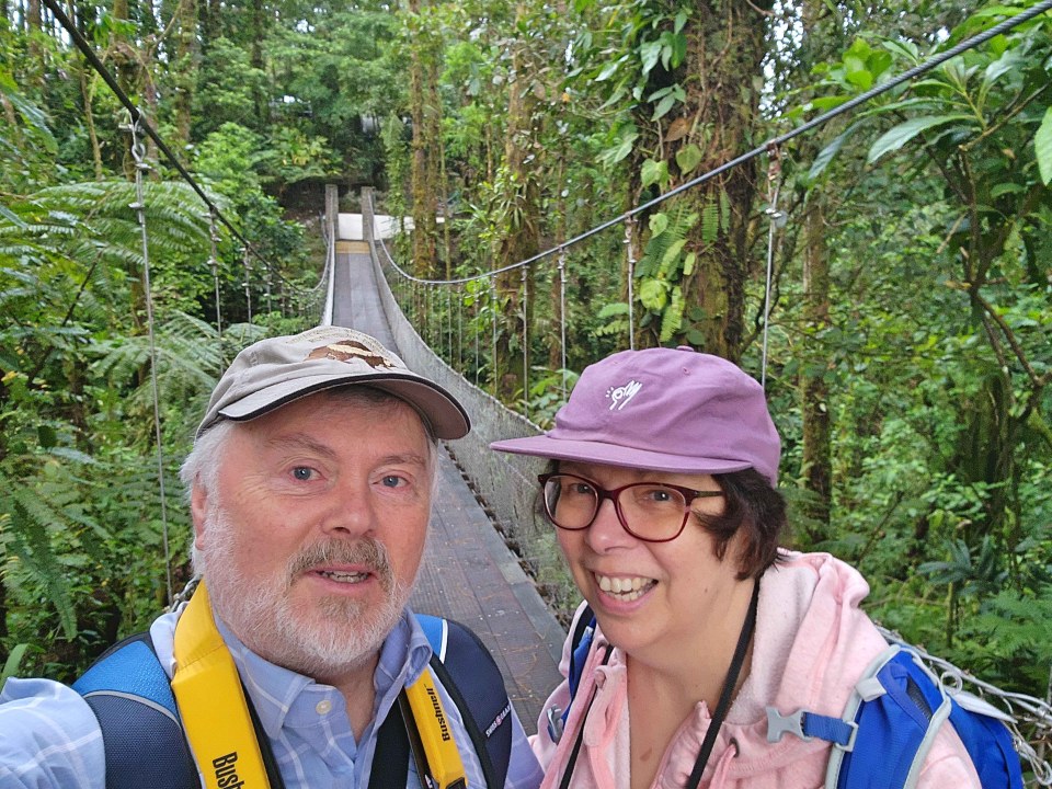 Kevin and Suzette on a trip to Costa Rica in 2025. Photo: Submitted