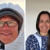 Herb Nakimayak in a photo from Inuit Circumpolar Council Canada's website, left, and Kilikvak Kabloona in a photo posted to her Facebook page.