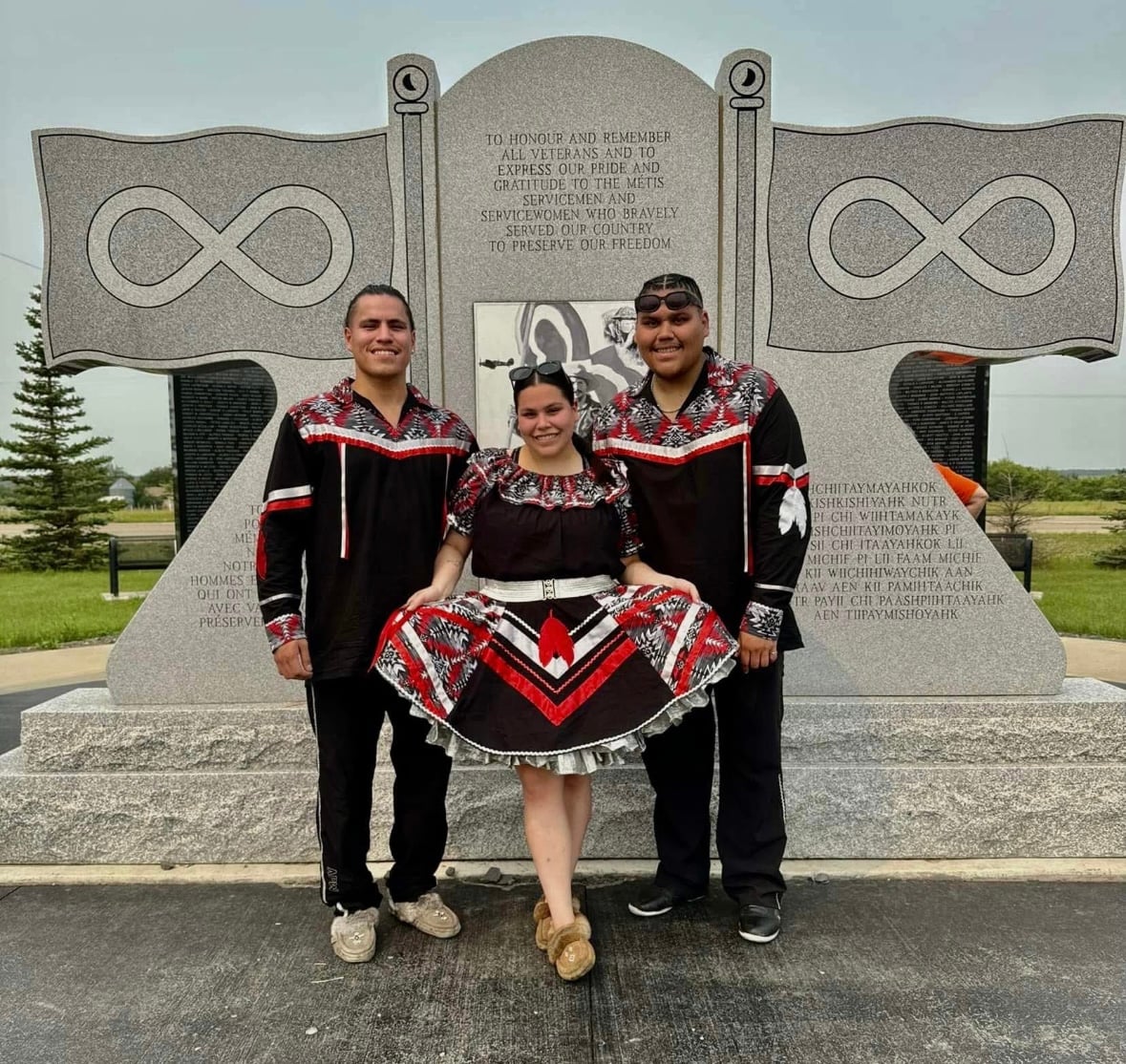 Jacob, Cieanna and Mikey Harris. Photo: Submitted