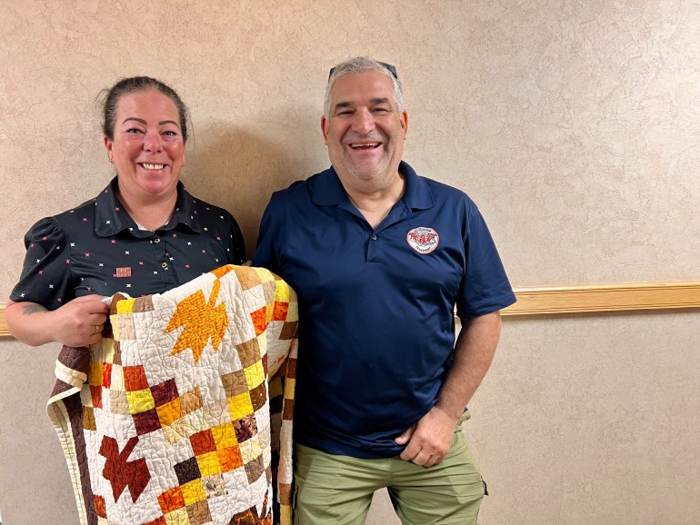 Krystine Nicol and Rick Francoeur. Emily Blake/Cabin Radio