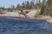 Why did an excavator and dump truck end up in a lake outside Yellowknife?
