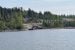 Another vehicle working on Ingraham Trail construction falls into Pontoon Lake