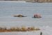 Blustery weekend hastens demise of stricken Yellowknife houseboat